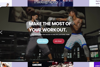 do visually stunning website design and development