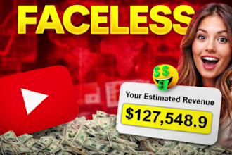 be your faceless youtube video editor and content creator