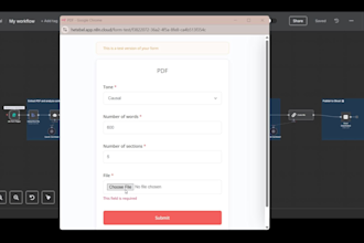 develop n8n automation workflow