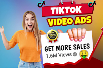 create tik tok video ads and facebook video ads