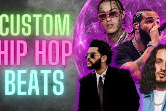produce a captivating rap, trap, hip hop, pop, rnb beat