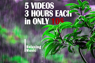 do heavy rain , relaxing, natural, thunder rain sound youtube video