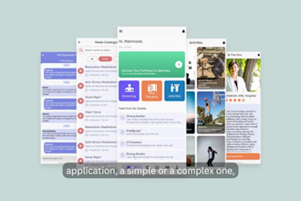 design and develop flutter mobile apps for android and ios