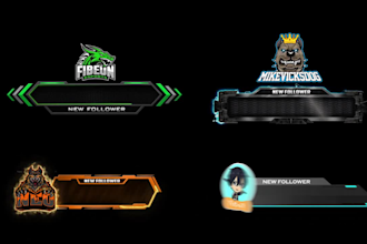 professional animated alerts to make your stream unforgettable