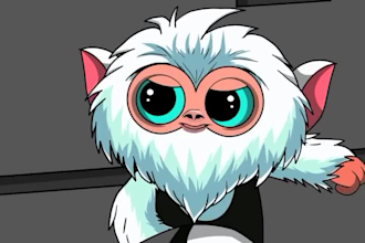 create 2d memecoin animation crypto meme coin art funny memecoin art