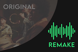 make custom beat or remake any beat avoiding copyright
