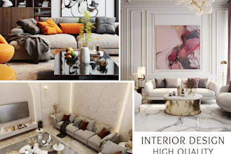 design 3d exterior and architectural renderings for your house or building