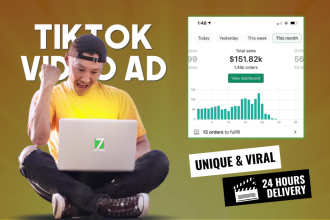 create tik tok video ads, tik tok ads with strong hook