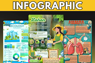 design school, educational and medical infographic poster