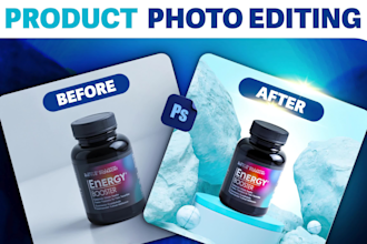 do professional amazon product photo editing and background removal