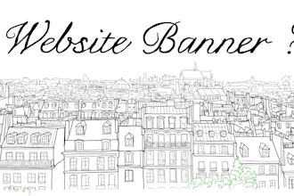 create a hand drawn animation for your web banner