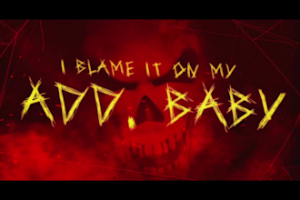 create a metal lyric video for your song
