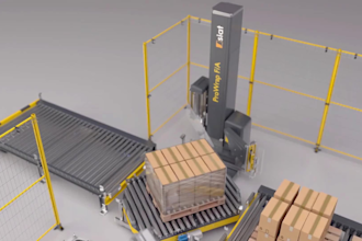 create 3d industrial animation packaging machinery technical factory process