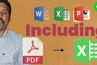 do fast and accurate data entry, copy paste, and excel typing