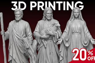 sculpt custom 3d character model, miniature, figurine for 3d printing