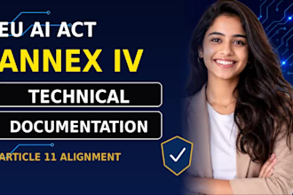 write eu ai act annex iv technical documentation for your ai system