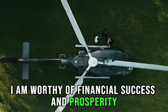 make motivational affirmations video for abundance and prosperity