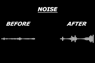 do asmr cleanup, noise removal and leveling in audio or video