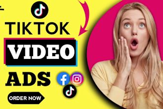 create tiktok and facebook video ads for your business