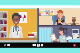 create a 2d explainer video or sales video