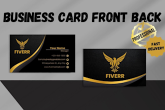 vip luxury business card design with exclusive gift package