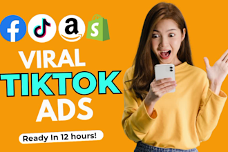 create tik tok video ads, tiktok ads, tik tok, dropshipping  video ad