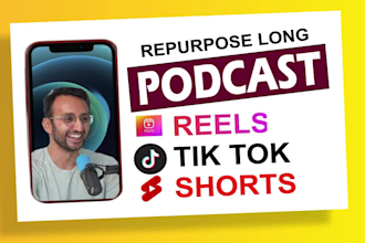 edit podcast into engaging perfect short form video clips