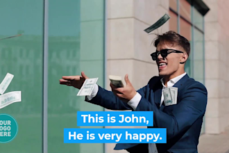 customize this happy dance video to boost your business