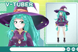design and rig high quality vtuber live2d model