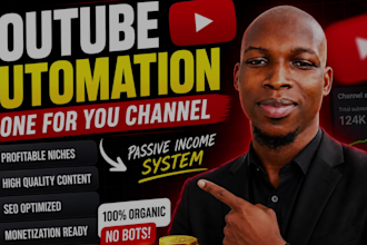 setup and grow your youtube automation channel for monetization and profit