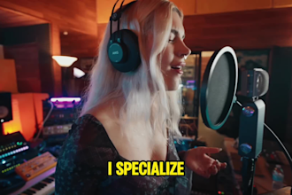 record cinematic, ethnic and ethereal female vocals and flutes