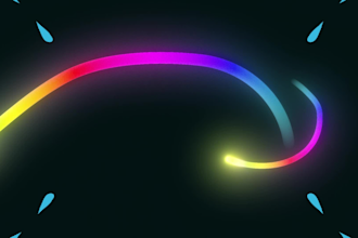 create a motion graphics animation for you with your logo