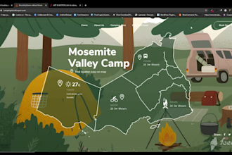 design and develop a modern responsive landing page website