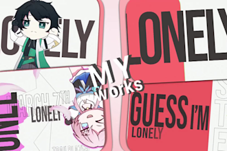 professionally make you 4kamv anime lyrics video edit