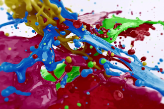 create professional 3d water logo animation