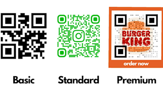 be your custom qr code maker, qr code designer logo
