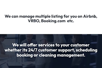co host and manage your airbnb or other listings