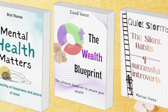 design a motivational, self help or business book cover