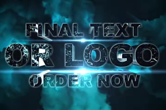 create awesome cinematic promotional trailer