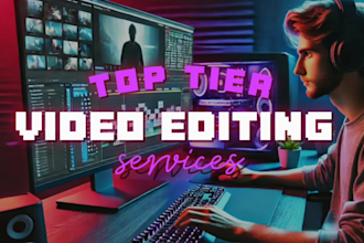 become your professional long form youtube video editor