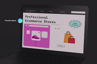 design modern responsive wordpress website design and store development