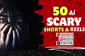 create ai scary video and horror story videos for youtube tiktok and instagram