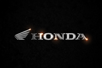create brand logo into a glossy metallic reveal animation
