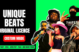 remake or make a professional hip hop or drill beat for you