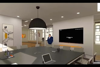 generate a 2d plan to 3d floorplan visualization