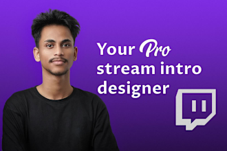 make 3d streaming intro for twitch