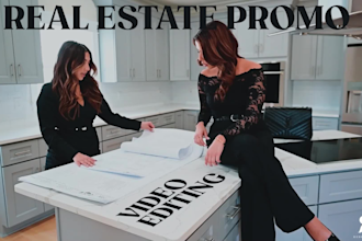 edit real estate promo videos HD