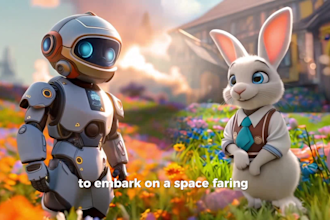 do stunning ai video art, ai youtube videos, kids ai stories
