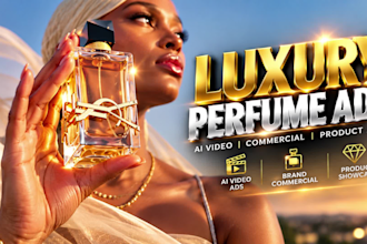 create ai video perfume ads ai commercial video product ads