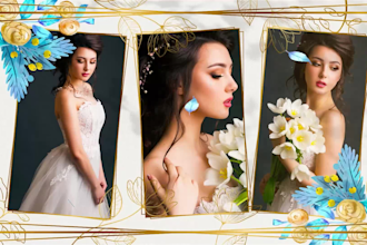 create wedding and memorial slideshow videos